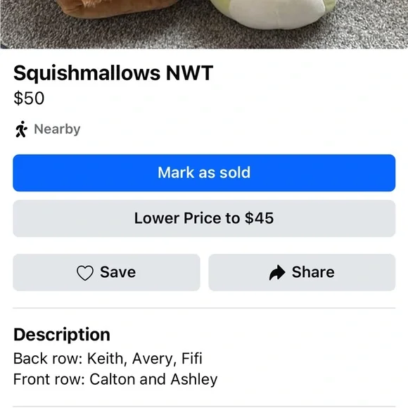 Squishmallows NWT 5 squishmallows - Picture 2 of 2